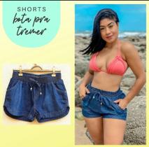 Short jeans com lycra Short jeans com lycra