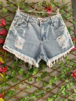 Short jeans destroyed , tamanho 42 Short jeans destroyed , tamanho 42