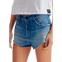 Short Jeans Easy Lança Perfume Comfort H IN23 Azul Feminino