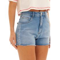 Short Jeans Easy Lança Perfume Grandft Pr25 Azul Feminino Short Jeans Easy Lança Perfume Grandft Pr25 Azul Feminino