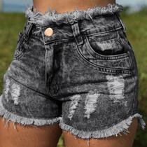Short jeans feminina - Helena moda