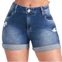 Short Jeans Feminino 6303 - Max Denim