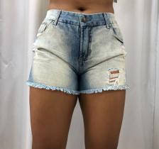 Short Jeans Feminino Florinda Ref:25239 Short Jeans Feminino Florinda Ref:25239