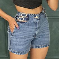 Short jeans feminino