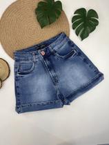 Short Jeans Feminino Via Atual Ref.3531