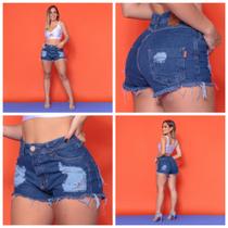 Short Jeans Hot Pant Feminino Sem Lycra