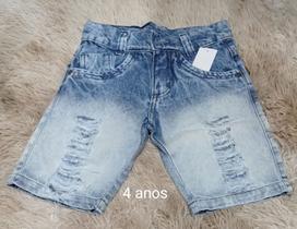 Short Jeans Infantil Menino