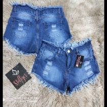 Short Jeans kit c/ 5 peças Tamanhos 36 ao 44