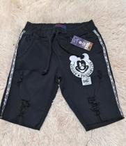 Short jeans masculino Cor preta TAM M Short jeans masculino Cor preta TAM M