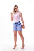 Short jeans meia coxa Short jeans meia coxa