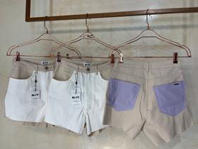 Short jeans off white mesclado