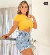 Short Jeans Pedal tam:36 ao 44