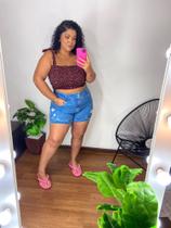 Short jeans plus size