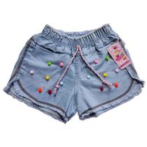 Short jeans pompom. Short jeans pompom.