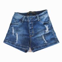 Short jeans TAM 38 c/botões Short jeans TAM 38 c/botões