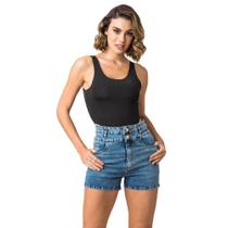 Short Jeans Zune Feminino Leve Estilo Moderno Dia a Dia