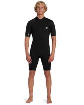 Short John Billabong Manga Curta 2Mm 202 Foil Back Ziper