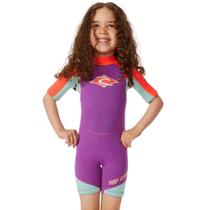 Short John Rip Curl Infantil Omega Back Zip 1.5mm