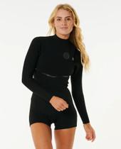 Short john rip curl woman e bomb 2gb z/f l/sl black Short john rip curl woman e bomb 2gb z/f l/sl black