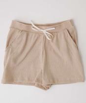 Short Juvenil Canelado Bolsos Tam 10 a 16-97121