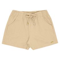 Short Juvenil Menina - Bege - 52410-1288 Short Juvenil Menina - Bege - 52410-1288