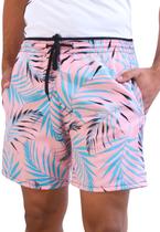 Short KS Masculino Bermuda Praia Tactel c/ Elastano Estampado