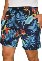 Short KS Masculino Bermuda Praia Tactel c/ Elastano Estampado