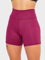 Short Legging Academia Fitness Cintura Alta 3D