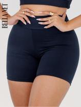 Short legging Academia Fitness praia verão Feminino Curto liso P M G GG