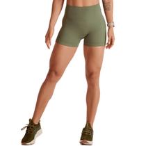 Short Legging Lupo Canelado Seamless - Verde