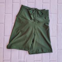 Short Levanta Bumbum Com Cordinha Bermuda Fitness Academia