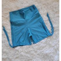 Short Levanta Bumbum Com Regulagem Lateral Bermuda Fitness