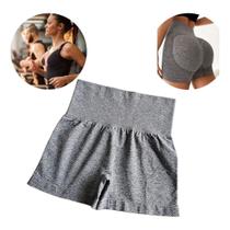 Short Levanta Bumbum Modela Push Up Alongar Exercitar Yoga