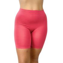 Short Lingerie Anágua Longa Segunda Pele Sem Costura Feminina Confortável Sexy e com Boa Elasticidade