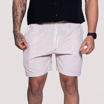 Short Linho Bermuda Masculina Mauricinho Curto Bolso Faca