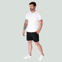Short Linho Bermuda Masculina Verão Mauricinho Moda Casual Praia