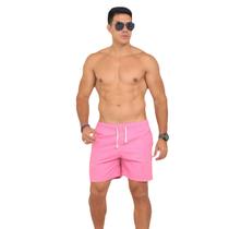 Short Linho Masculino Bermuda Casual Mauricinho Premium Leve Slim Praia