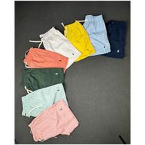 Short Linho Masculino Premium Lavado Alta Qualidade Bordado