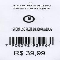 Short liso Short liso