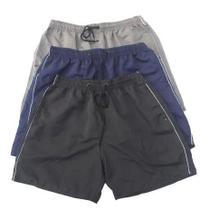 Short liso tactel adulto masculino
