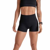 Short Lupo 71382 Sem Costura Feminino Secagem Rápida Conforto Antimicrobial Cós Anatômico Fitness Corrida Yoga Pilates