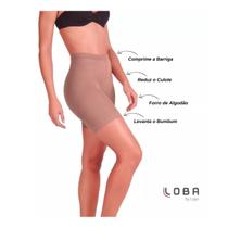 Short Lupo Modeladora Levanta Bumbum Comprime Barriga Loba