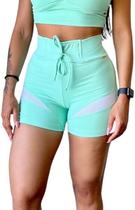 Short Lysa Forrado Fitness Feminino Drisheer Short Lysa Forrado Fitness Feminino Drisheer