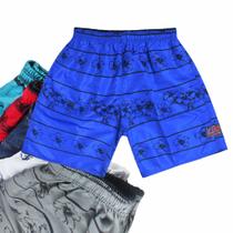Short Masculino Academia Praia Bermuda estampada Caminhada