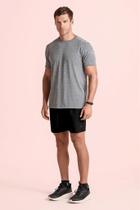 Short Masculino AM Budapeste com Bolso em Poliéster e Corda LSport Short Masculino AM Budapeste com Bolso em Poliéster e Corda LSport