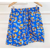 Short masculino bermuda estampado moda verão