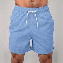 Short Masculino Bermuda Mauricinho Leve Praia Verão em Linho