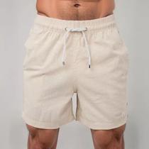 Short Masculino Bermuda Mauricinho Leve Praia Verão em Linho