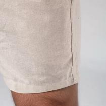 Short Masculino Bermuda Mauricinho Leve Praia Verão em Linho