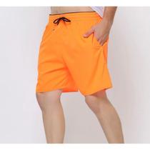 Short masculino bermuda poliéster básico